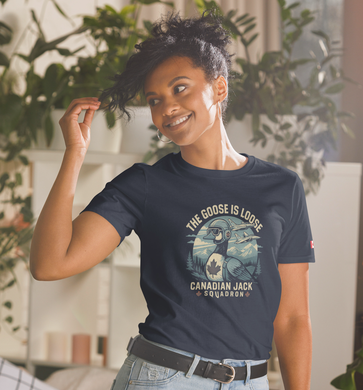 The Goose Is Loose Tee – Canadian Jack Squadron