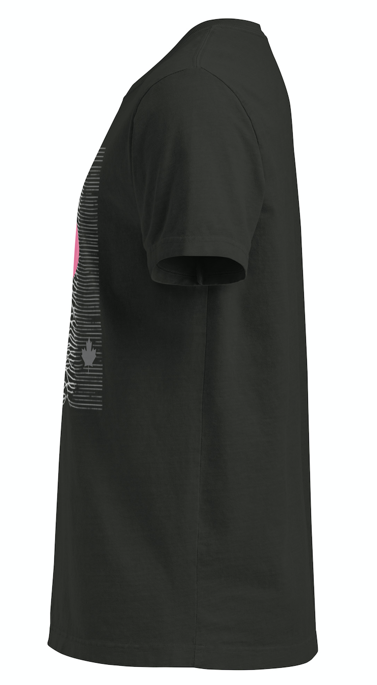 Static Bloom - Oversized Washed Black Tee