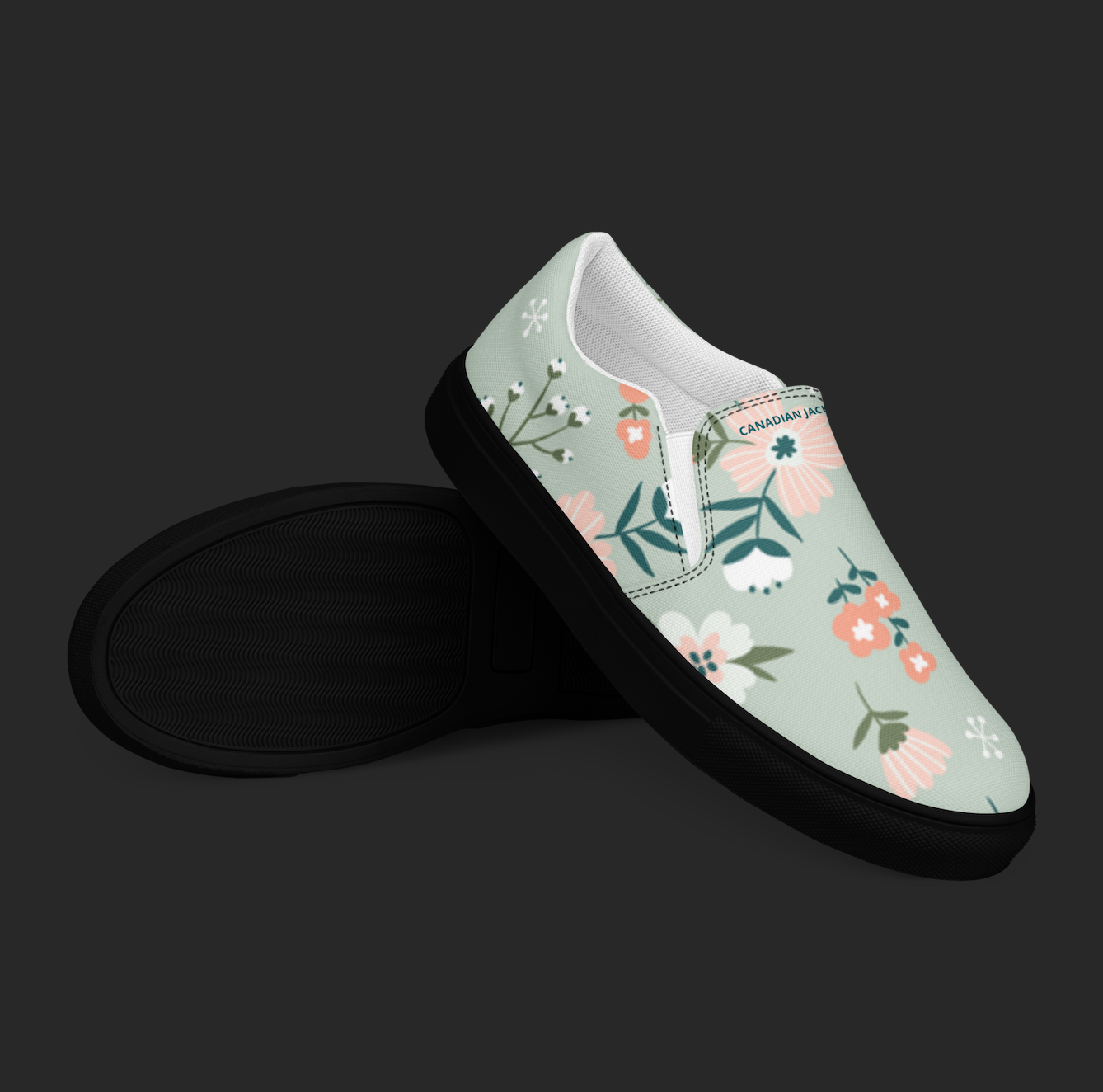 CANADIAN JACK MEADOW BLOOM SLIP-ONS