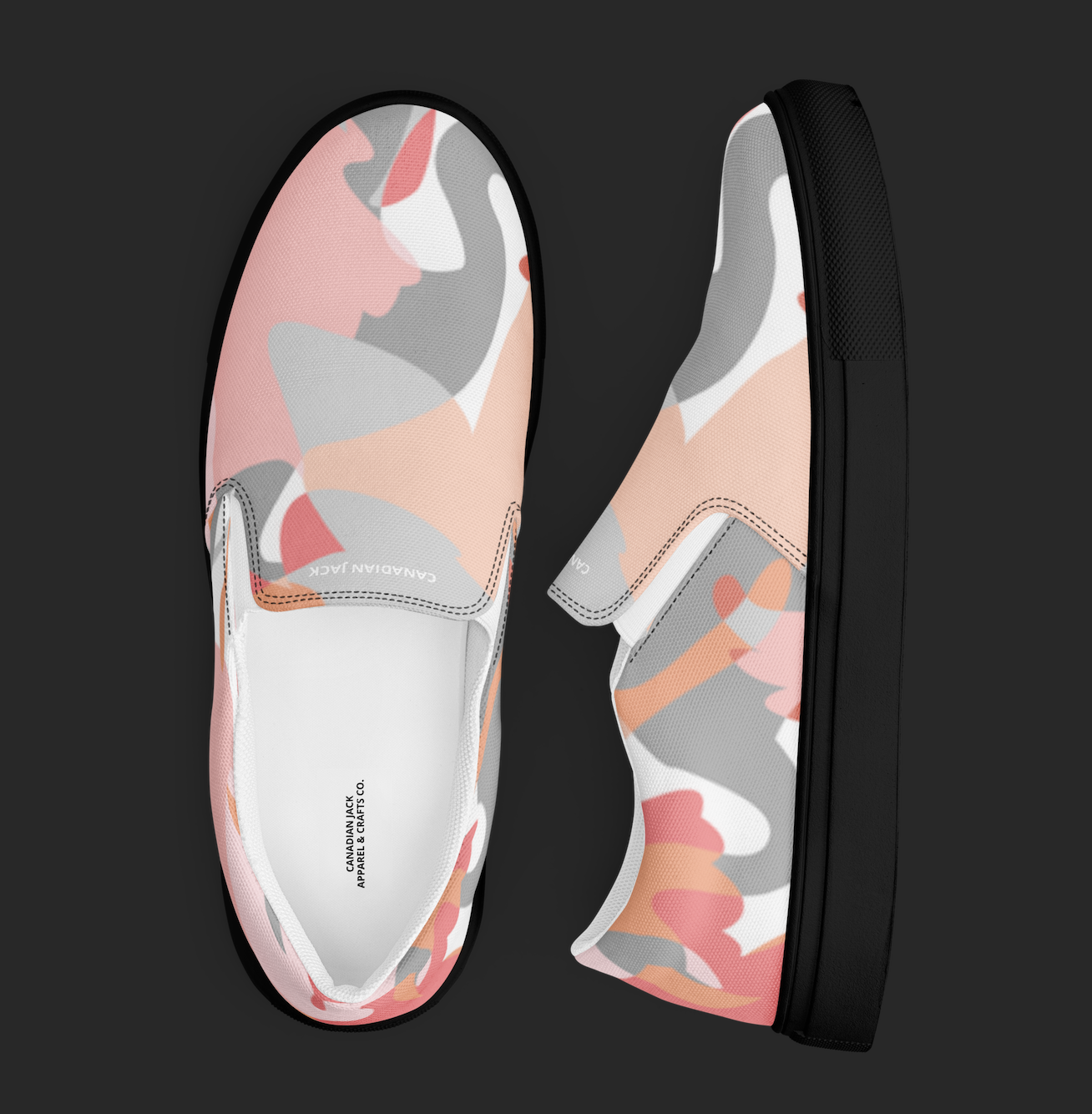 CANADIAN JACK FLAMINGO DRIFT SLIP-ONS