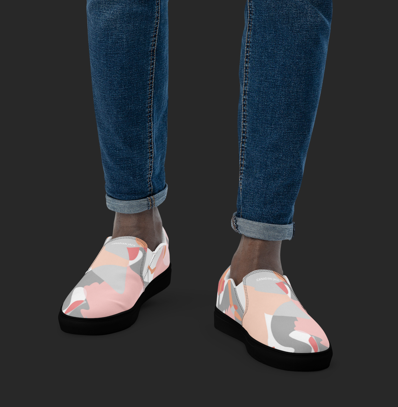 CANADIAN JACK FLAMINGO DRIFT SLIP-ONS