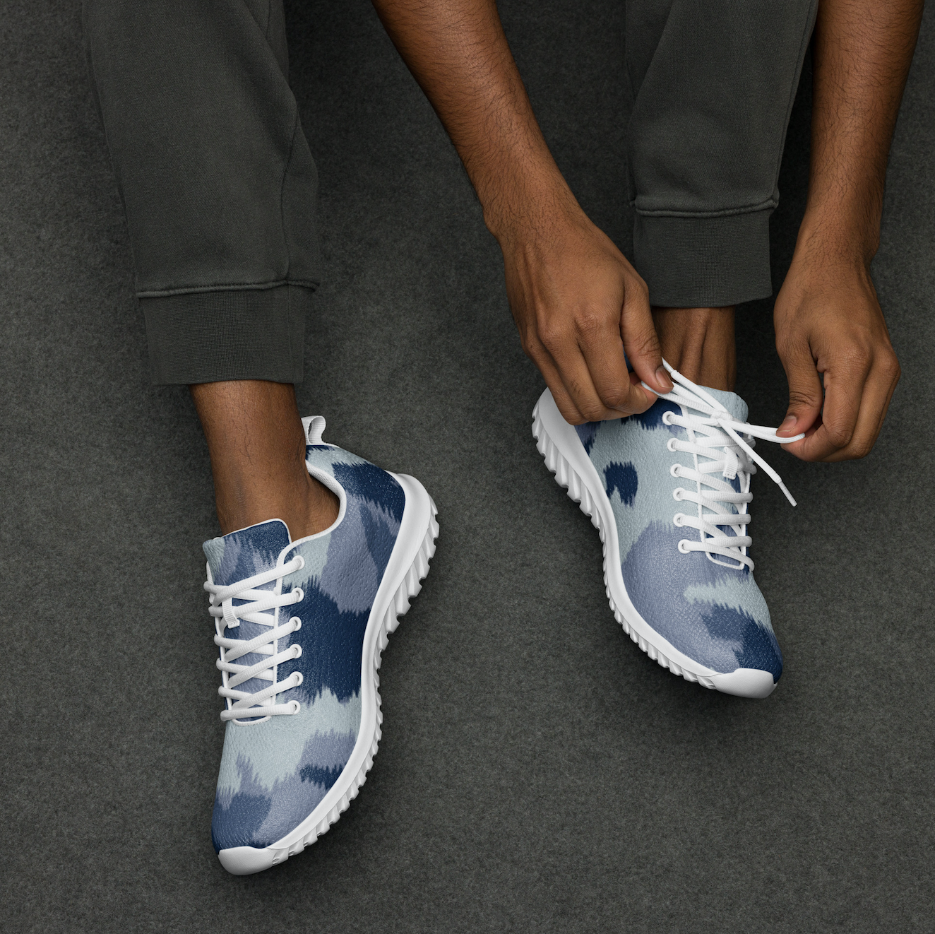 BLUE CAMO FLIGHT KICKS - CANADIAN JACK