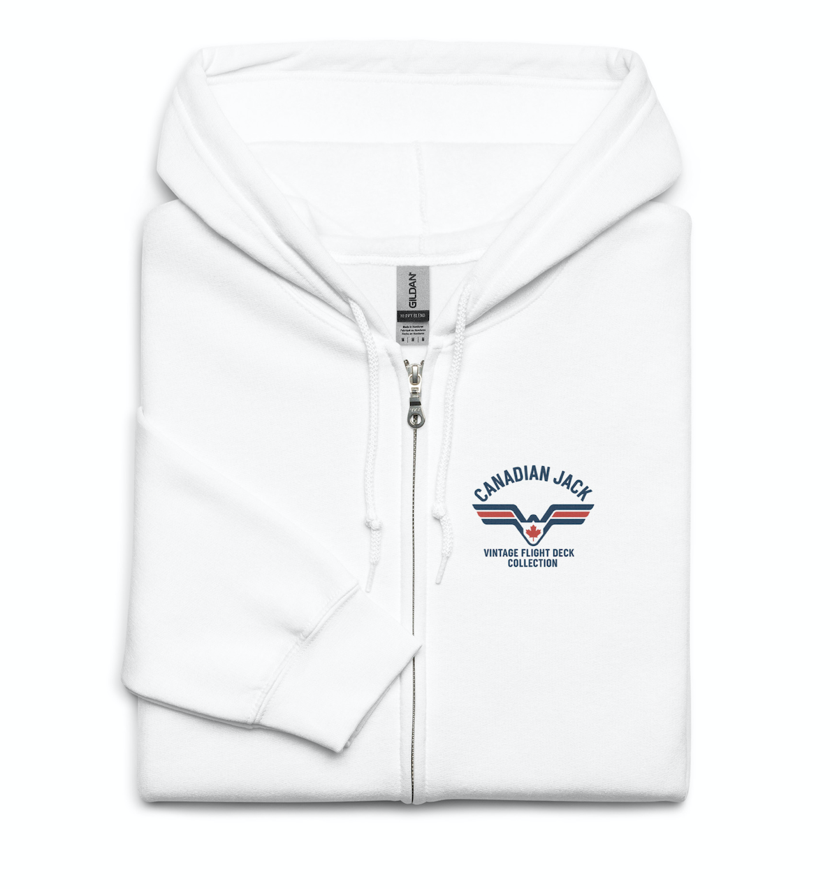 Vintage Flight Deck Zip-Up Hoodie – Canadian Jack