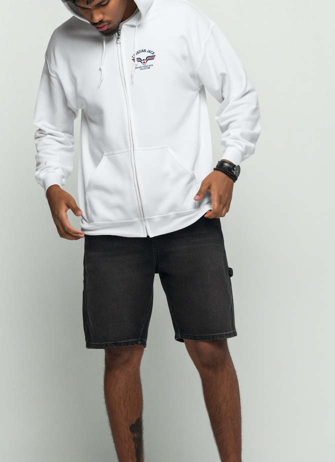Vintage Flight Deck Zip-Up Hoodie – Canadian Jack