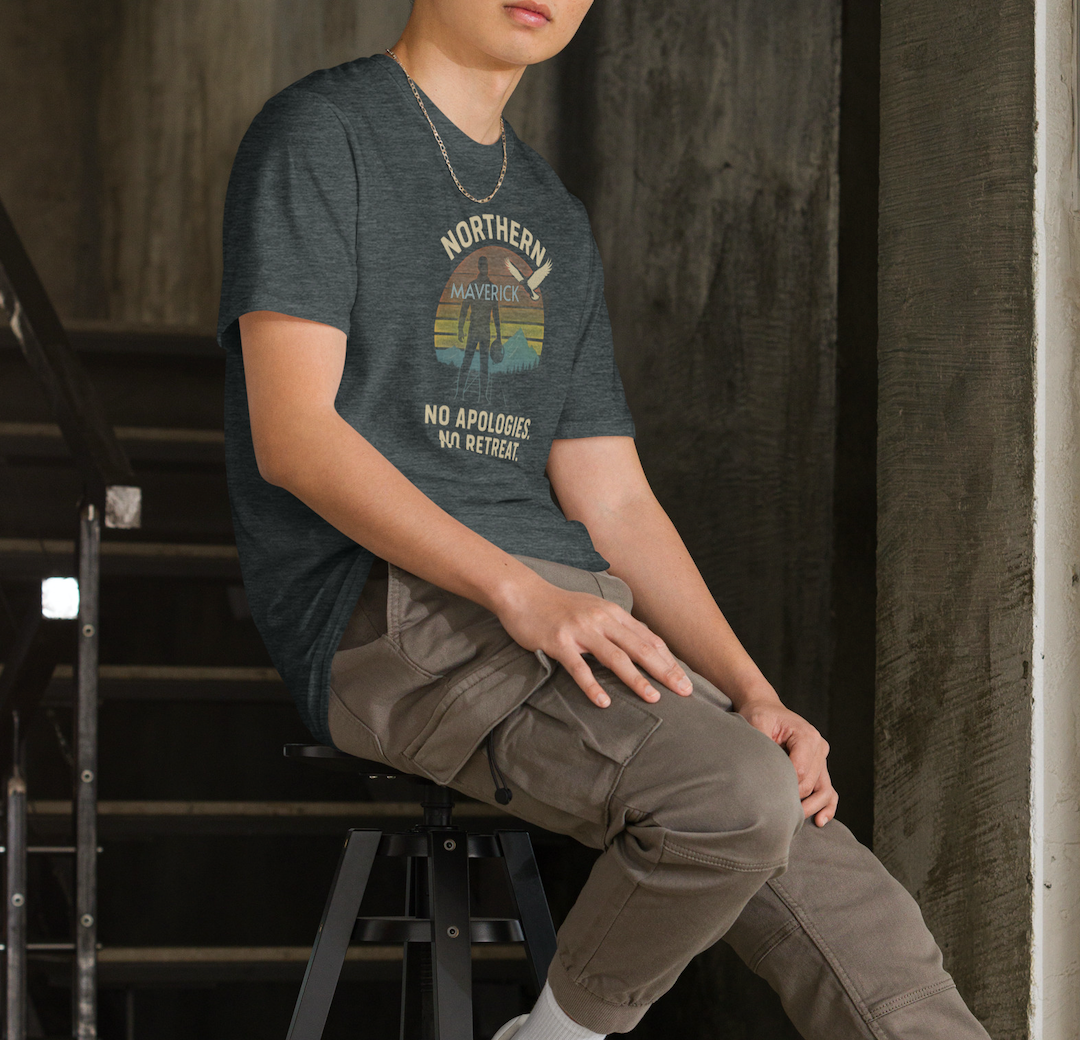 Northern Maverick Tee – No Apologies. No Retreat.