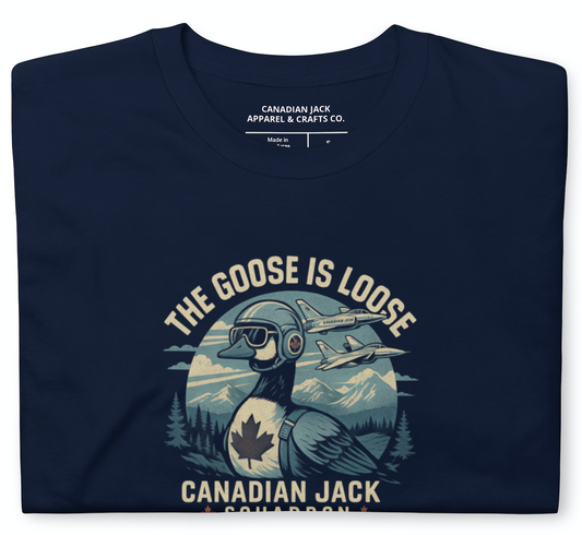 The Goose Is Loose Tee – Canadian Jack Squadron