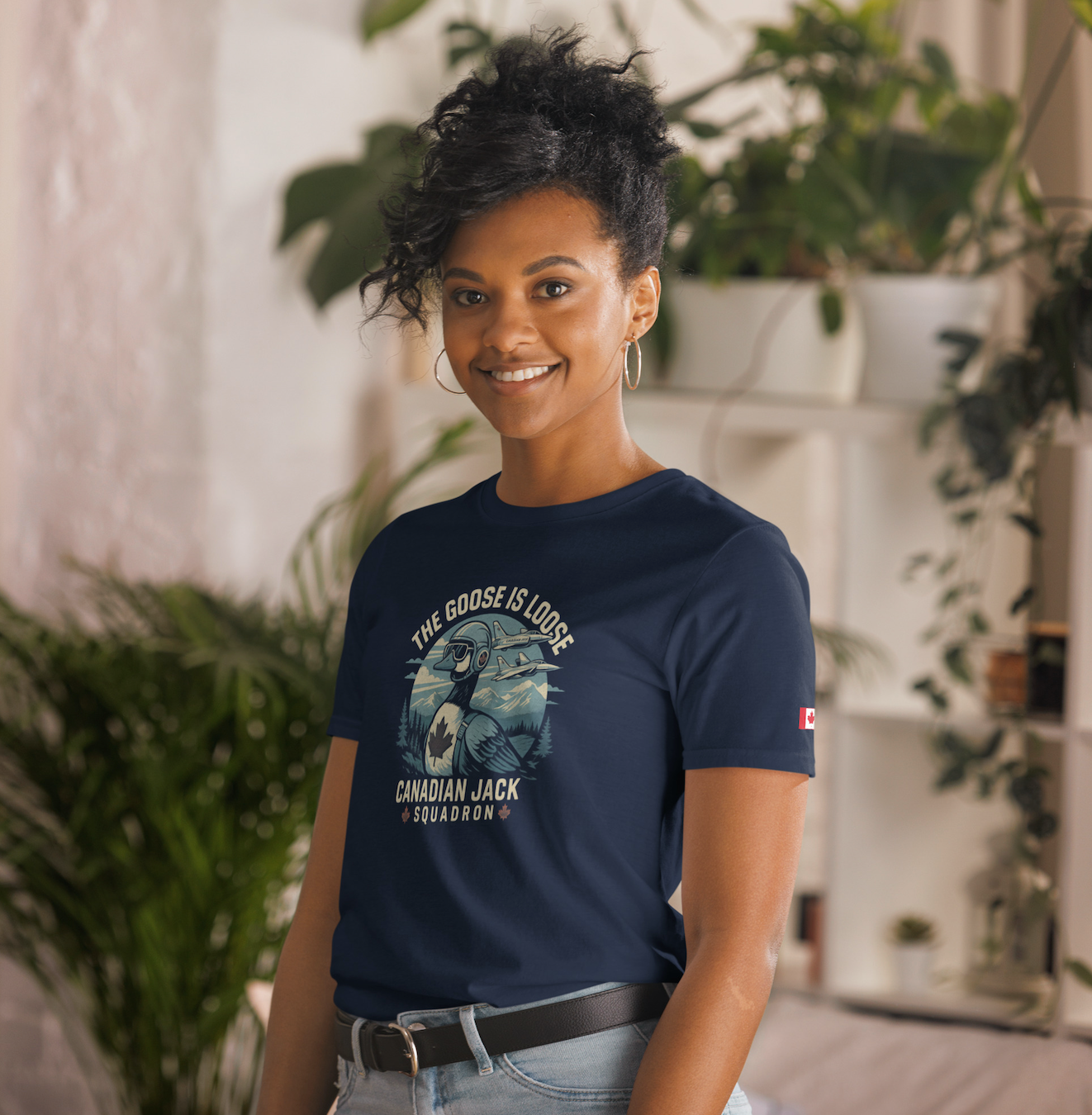 The Goose Is Loose Tee – Canadian Jack Squadron