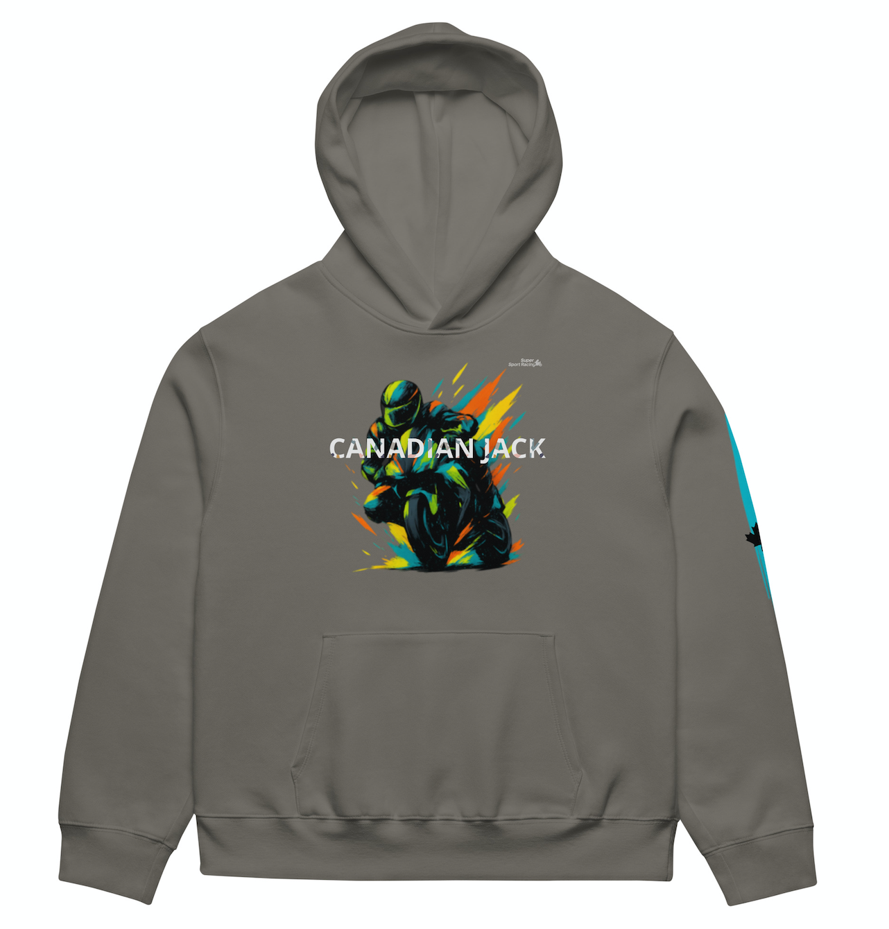 Chromatic Lean Oversized Hoodie – Canadian Jack