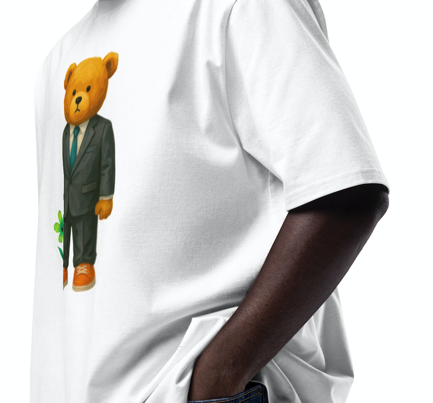 Corporate Casualty Oversized Heavyweight - White Tee