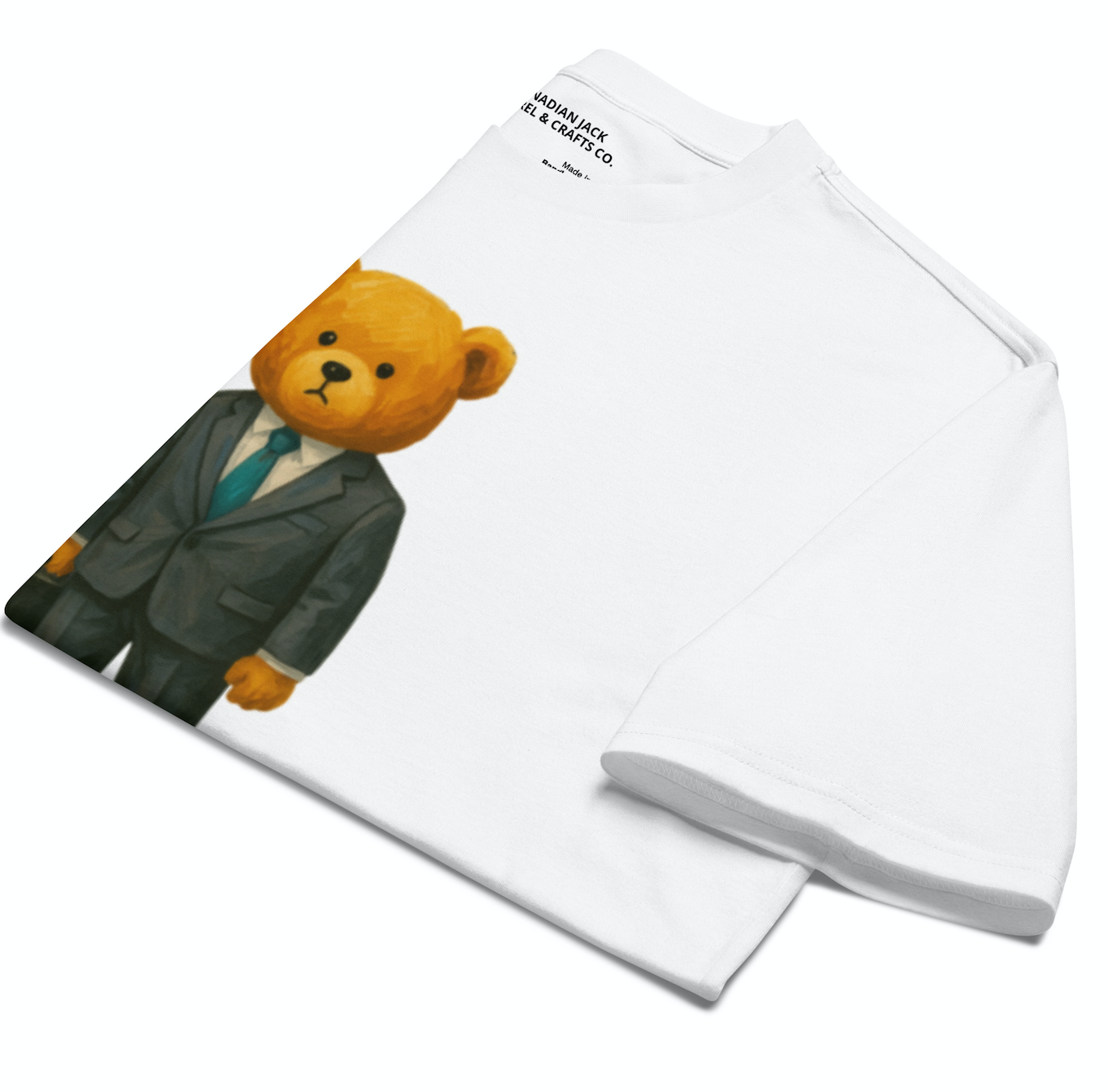 Corporate Casualty Oversized Heavyweight - White Tee