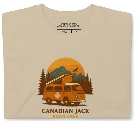 Canadian Jack – Born Free Camper Tee