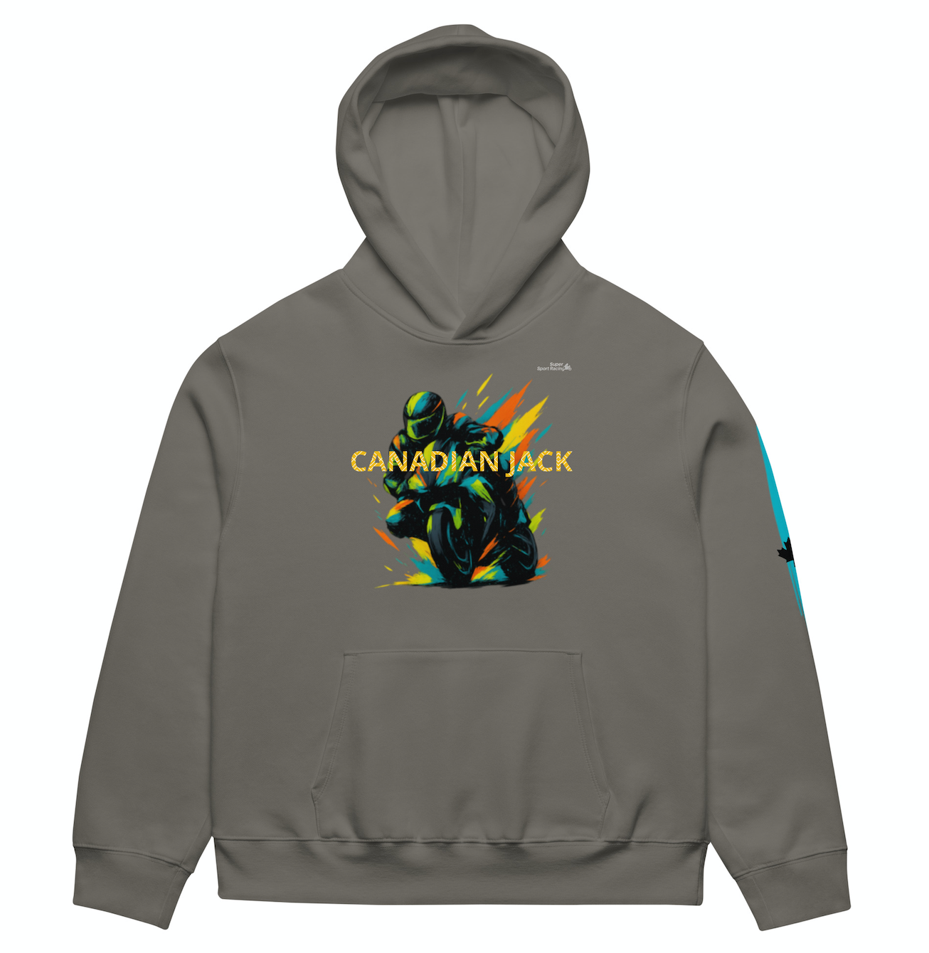 Chromatic Lean Oversized Hoodie – Canadian Jack