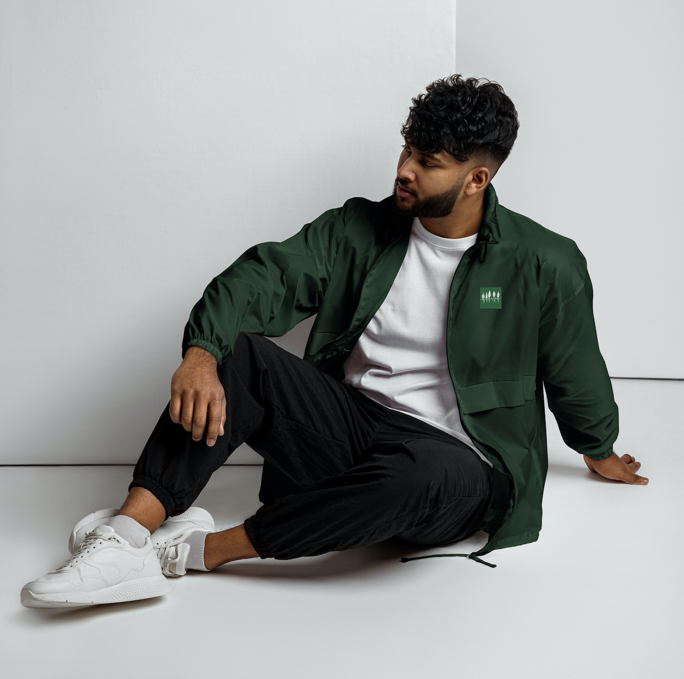 Evergreen Pulse - Unisex windbreaker