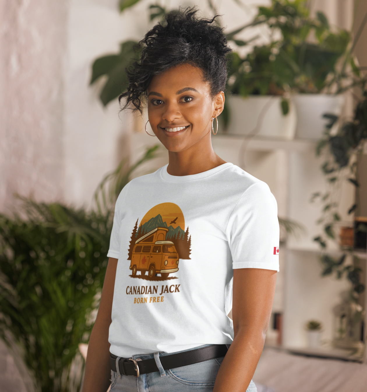 Canadian Jack – Born Free Camper Tee