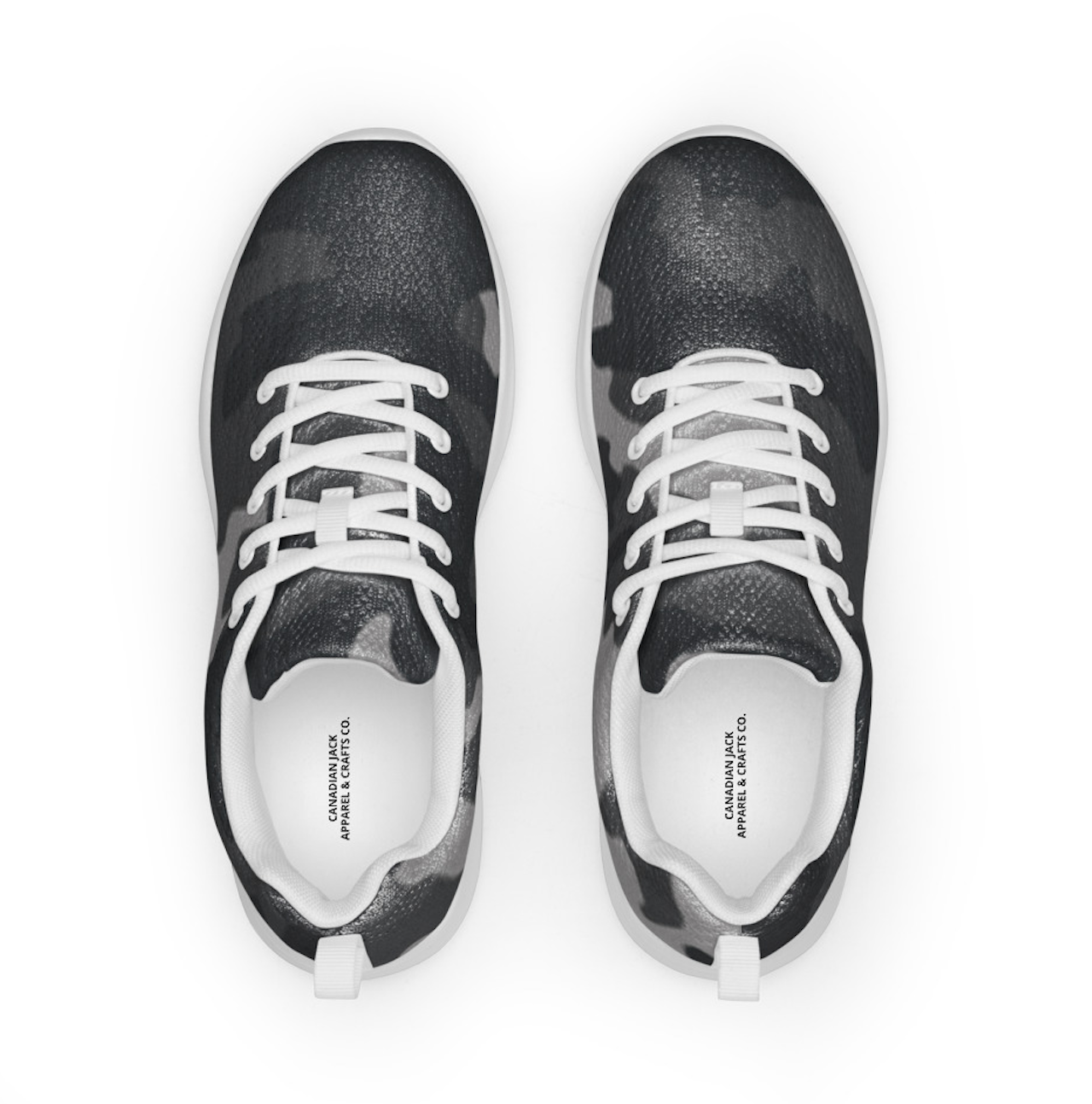 Stealth Terrain Runners - Ultra Lightweight Dark Camo Knit Sneakers