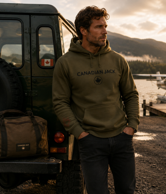 THE CANADIAN JACK RECON HOODIE (Military green edition)