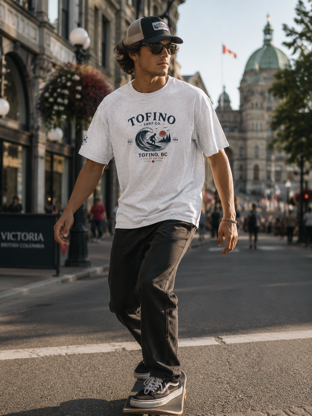 Retro Tofino Surf Co. - Unisex Classic Tee