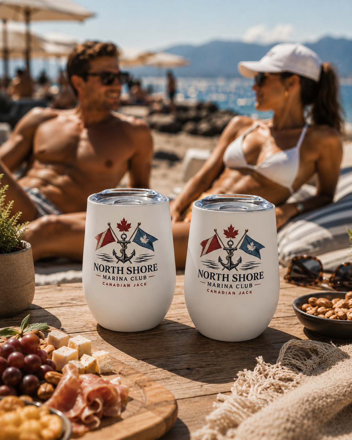 Vintage Yacht Club – Canadian Jack Wine Tumbler